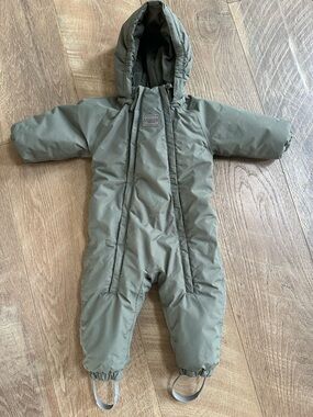 MarMar Copenhagen Oriel Suit kids baby Snowsuit winter jacket olive army green